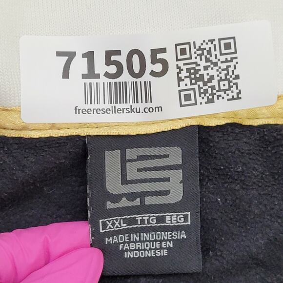 NIKE LB-23 Jacket 2XL 30x29 Baggy Lebron-James Black White - Picture 8 of 16